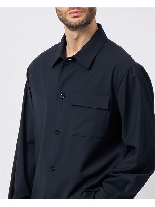 Michael Coal Men's Shirt Jacket with Pocket MICHAEL COAL | MCJSP3687016